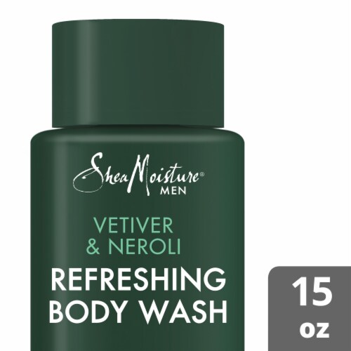 Shea Moisture® Men Vetiver & Neroli Body Wash Cleanser Perspective: front