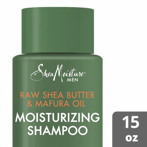 SheaMoisture Raw Shea Butter and Mafura Oil Moisturizing Shampoo Perspective: front