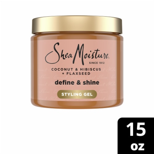 SheaMoisture® Coconut & Hibiscus + Flaxseed Defining Styling Gel Perspective: front