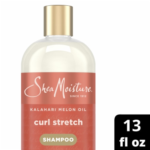SheaMoisture Kalahari Melon Oil Infused with Hyaluronic Serum, Curl Stretch Shampoo Perspective: front