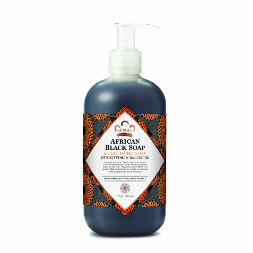 Nubian Heritage Hand Wash African Black Soap Perspective: front