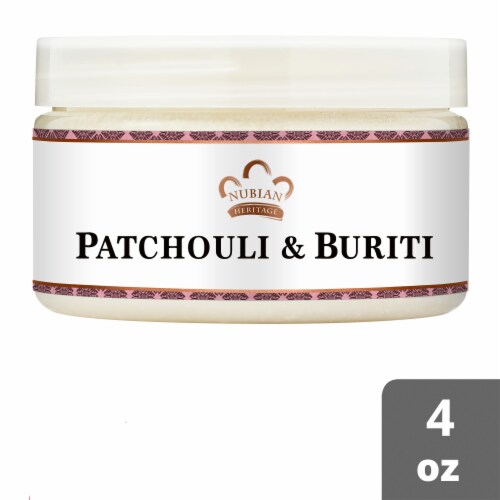 Nubian Heritage Patchouli & Buriti Shea Body Butter Perspective: front