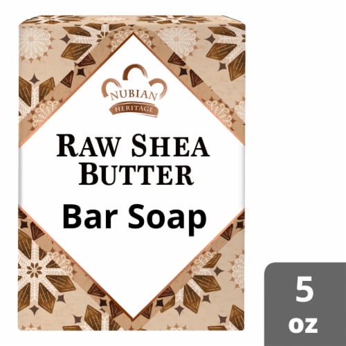 Nubian Heritage Raw Shea Butter Soap Perspective: front