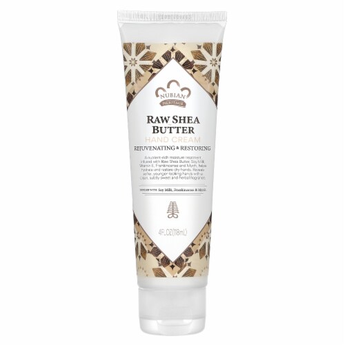 Nubian Heritage Raw Shea Butter Hand Cream Perspective: front
