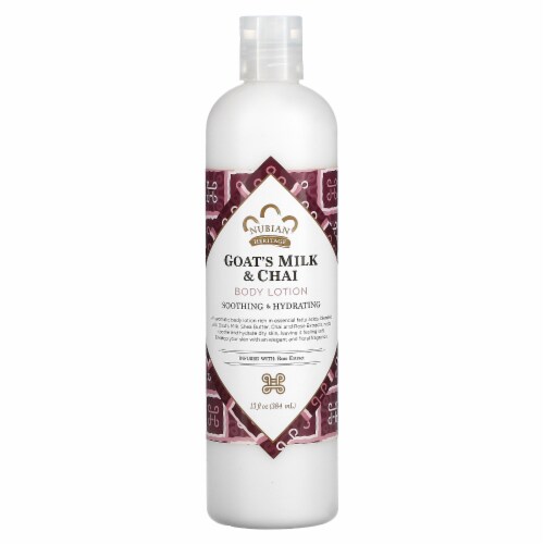 Nubian Heritage Body Lotion Goat's Milk & Chai - 13 oz Perspective: front