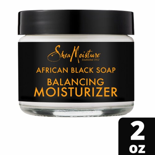 SheaMoisture African Black Soap Balancing Moisturizer Perspective: front