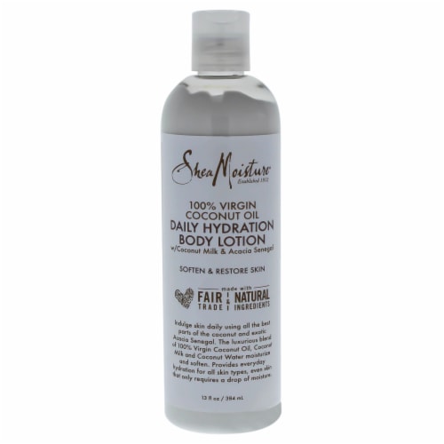SheaMoisture Daily Hydration Body Lotion Perspective: front