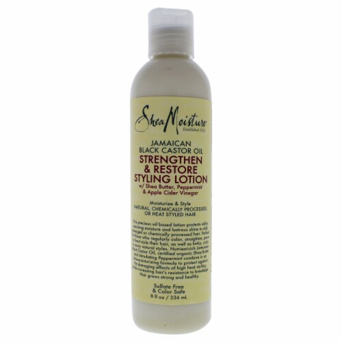 Shea Moisture® Silicone-Free Jamaican Black Castor Oil Styling Lotion Perspective: front