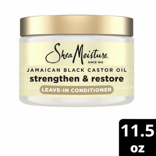 Sheamoisture 100% Pure Jamaican Black Castor Oil Leave In Conditioner Perspective: front