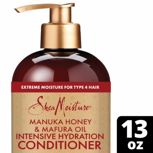 SheaMoisture Manuka Honey and Mafura Oil Conditioner Intensive Hydration Perspective: front