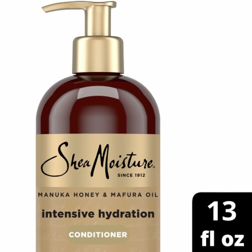 SheaMoisture Manuka Honey and Mafura Oil Conditioner Intensive Hydration Perspective: front