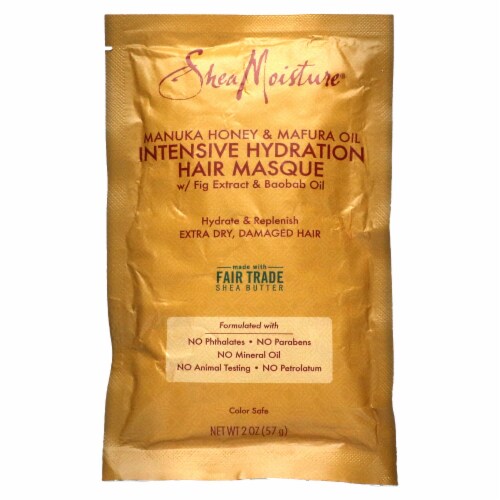 Shea Moisture® Manuka Honey & Mafura Oil Intense Hydration Treatment Masque Perspective: front