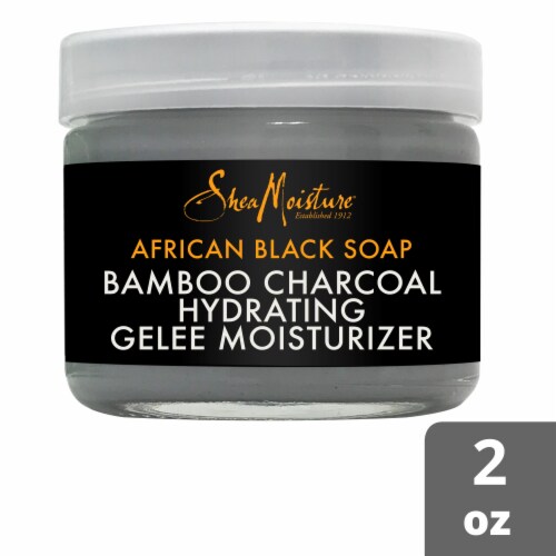 SheaMoisture African Black Soap and Bamboo Charcoal Hydrating Gelee Moisturizer Perspective: front