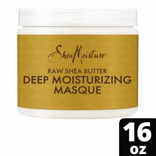 Shea Moisture® Raw Shea Butter Deep Treatment Hair Mask for Damaged Hair Perspective: front