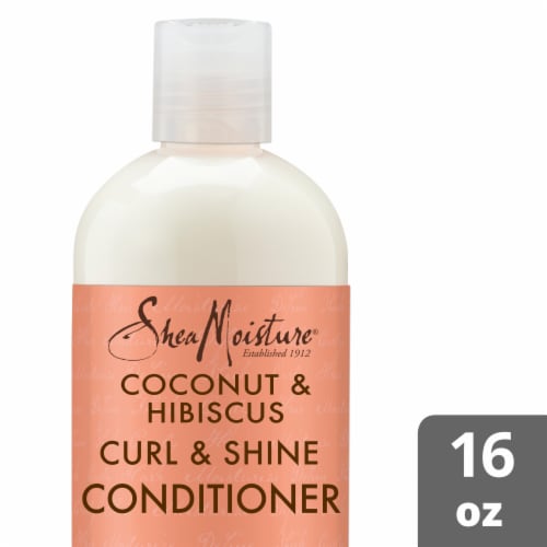 Shea Moisture® Coconut & Hibiscus Curl & Shine Conditioner for Thick Curly  Hair, 16 oz - Kroger