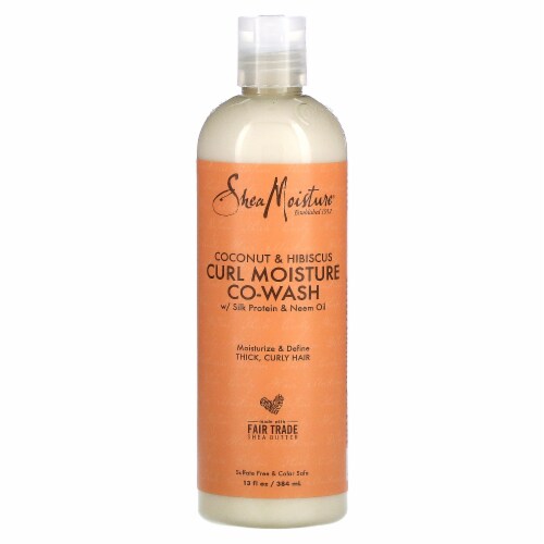 Shea Moisture Coconut & Hibiscus Curl Moisture Co-Wash Perspective: front