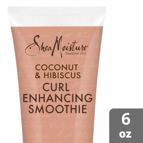 Shea Moisture® Coconut & Hibiscus Curl Enhancing Smoothie for Frizzy & Curly Hair Perspective: front