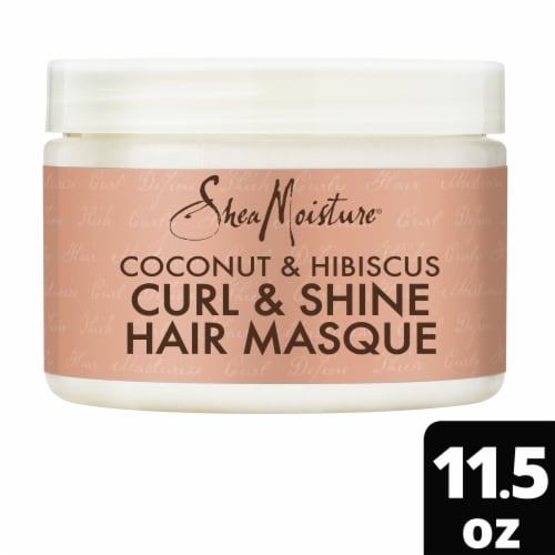 SheaMoisture Coconut & Hibiscus Hair Mask Perspective: front