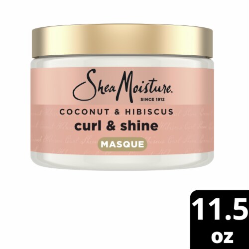 SheaMoisture Coconut & Hibiscus Hair Mask Perspective: front