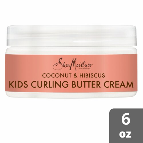 SheaMoisture Coconut & Hibiscus Kids Curling Styling Cream Perspective: front