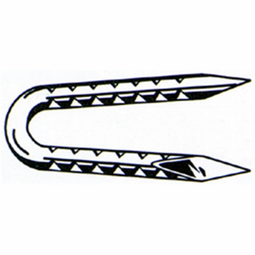 Grip-Rite 1/4 in. W X 1-1/4 in. L Hot-Dipped Galvanized Steel Fence Staples 9 Ga. 4350 pk 50 lb Grip-Rite 1/4 in. W X 1-1/4 in. L Hot-Dipped Galvanized Steel Fence Staples 9 Ga. 4350 pk 50 lb