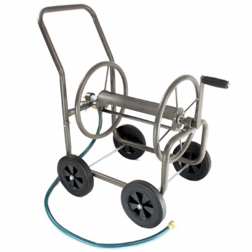 Liberty Garden 890 4 Wheel 200 Foot Lightweight Steel Frame Water Hose Reel  Cart, 1 Piece - Fry's Food Stores