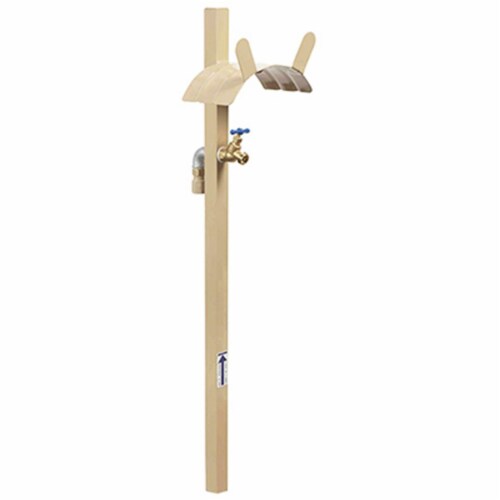 Liberty Garden Products Freestanding Hose Hanger Perspective: front