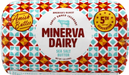 Minerva Dairy Sea Salt Butter Perspective: front