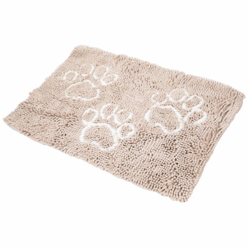 Chenille Pet Mat with Paw Print Designs, Soft Microfiber Chenille, 3  Colors, 20x31 in. &, 20 x 31 - King Soopers