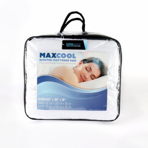 Max Cool Cooling Mattress Pad, Hypoallergenic, Quilted