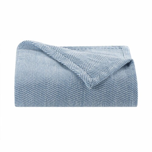 Aston and Arden Luxury Premium Ringspun Cotton Chenille Blanket Bed Size Options 5 Star King Metro Market