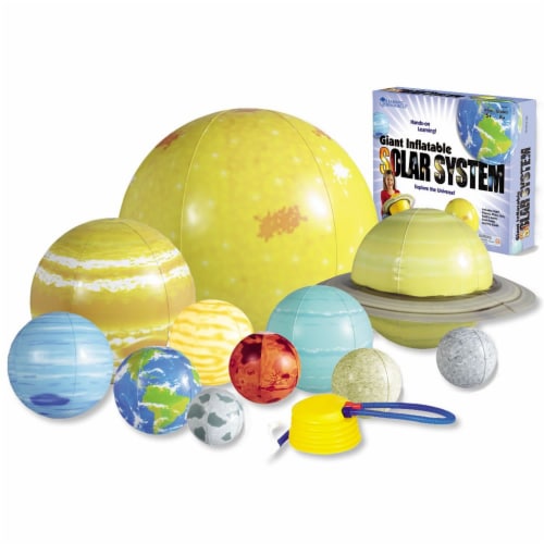 Learning Resources® Giant Inflatable Solar System Set Perspective: front