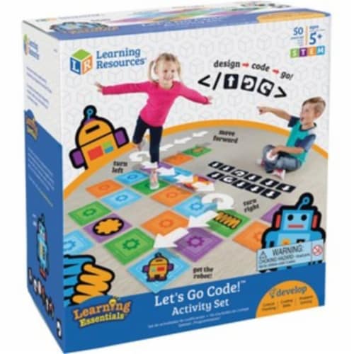Learning Resources Kid Programming/Coding Activity Kit LER2835 Perspective: front
