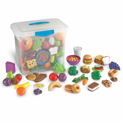 Learning Resources® New Sprouts® Classroom Play Food Set Perspective: front