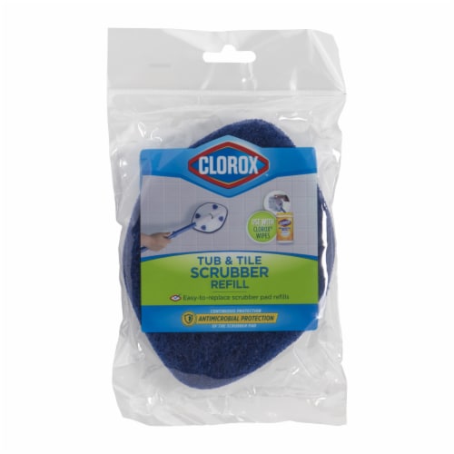 Clorox™ Tub & Tile Scrubber Refill Perspective: front
