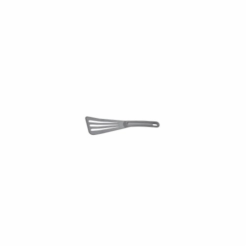 Mercer Tool Hells Tools Hi-Heat 12 x 3.5 in. Slotted Spatula, Gray Perspective: front