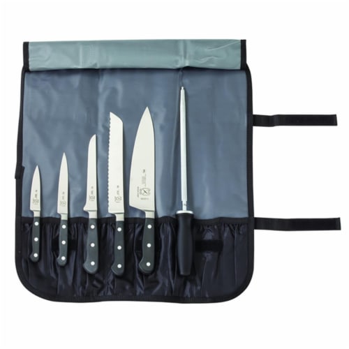 Mercer Tool Renaissance 7 Pieces Knife Roll Set Perspective: front