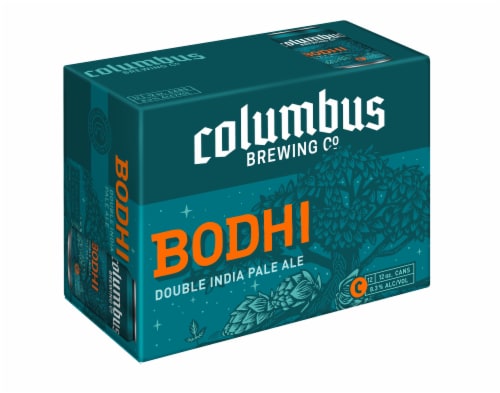 Columbus Brewing Co. Bodhi Double India Pale Ale Perspective: front