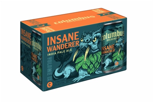 Columbus Brewing Co. Insane Wanderer IPA Perspective: front