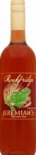 Rockbridge Jeremiah's Rose Wine Perspective: front