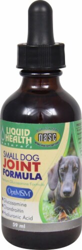 Liquid Health  Naturals Small Dog Joint Formula Perspective: front