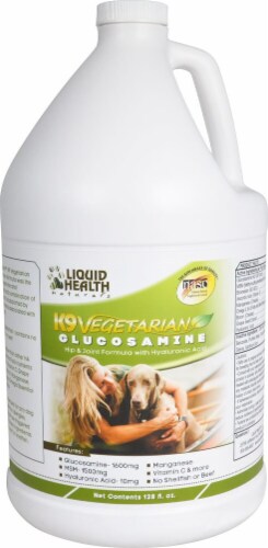 Liquid Health  K9 Vegetarian Glucosamine Perspective: front