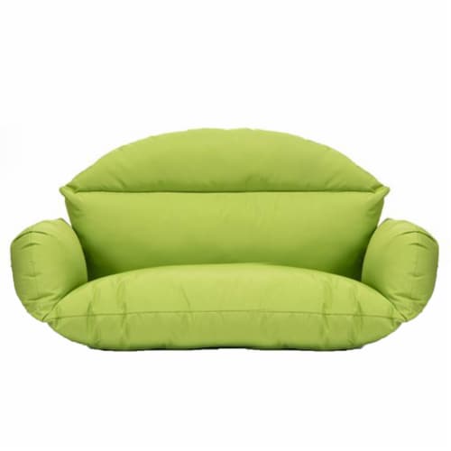 LeisureMod All Weather 2 Person Outdoor Padded Hanging Egg Chair Cushion,  Lime, 1 Piece - City Market