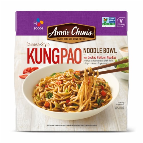 Annie Chun's Chinese Style Kung Pao Noodle Bowl Perspective: front