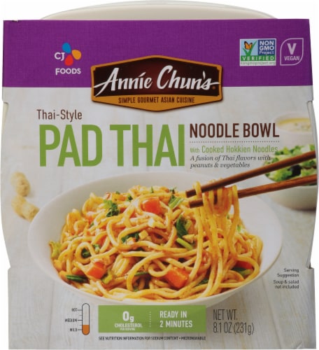 Annie Chun's Pad Thai Noodle Bowl Perspective: front