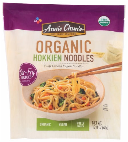 Annie Chun's® Organic Hokkien Noodles Perspective: front