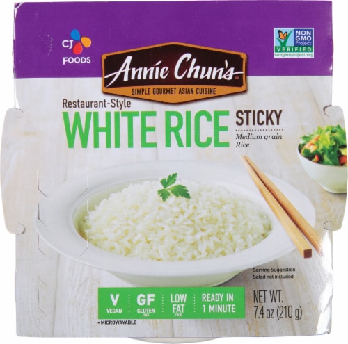 Annie Chun's® White Sticky Rice Perspective: front