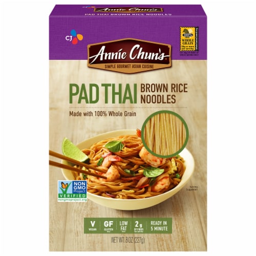 Annie Chun's® Pad Thai Brown Rice Noodles Perspective: front