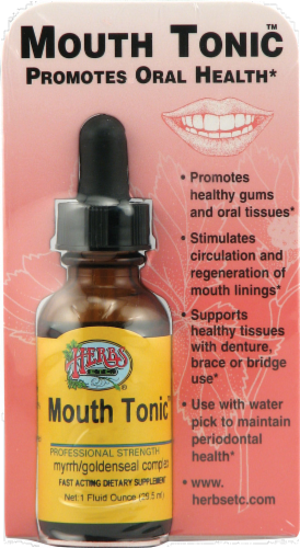 Herbs Mouth Tonic Perspective: front