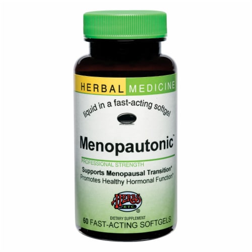 Herbs Etc. Menopautonic Support Softgels Perspective: front